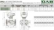 DAB EVOPLUS 120/340 65 1x220-240 Y25 Umwälzpumpe mit elektronischer Steuerung, 60220915