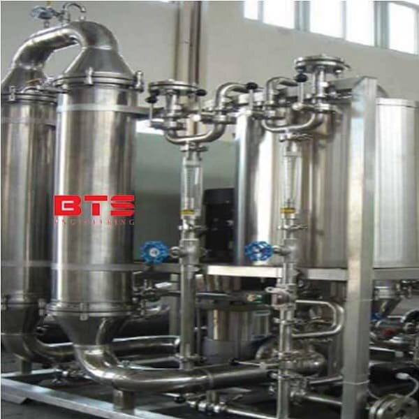 Ultrafiltration unit on ceramic membranes