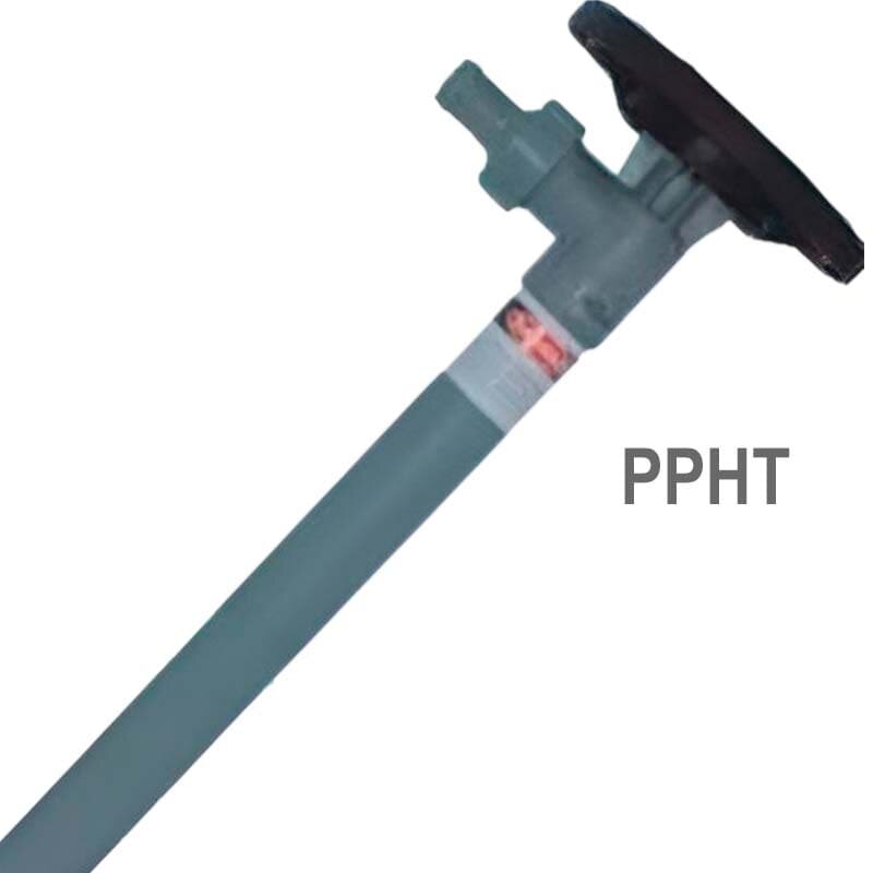 PPHT-HP+1200mm насосна частина (труба) до бочкового насоса