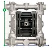 The pneumatic diaphragm pumps BOXER 100 ALU IB100ALMTAIT--