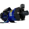 Pompe magnétique résistante aux acides MD-E-204-SSV-5V22AYS, CFRETFE, 37L/min, 4.5m, 220V