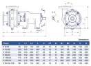 Pompe centrifuge K20/30, 4kW, 3000, sans moteur