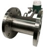 DN100 Stainless steel vortex flow meter KLUGB PN16 RF DIN flange, for steam 0.5-7.5 t/h <1.6 MPa, <250°C, 4-20mA, ExdIIBT6