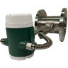 DN125 Stainless steel vortex flow meter KLUGB PN16 RF DIN flange, for steam 0.75-11 t/h <1.6 MPa, <250°C, 4-20mA, ExdIIBT6