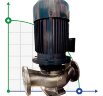 IHG BGLH 125-315(I)A (187/28), 18,5kW, 1480 Stainless Steel Vertical Pump