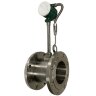 DN150 Débitmètre à vortex en acier inoxydable KLUGB PN16 RF Bride DIN, pour vapeur 1.75-17.5 t/h <1.6 MPa, <250°C, 4-20mA, ExdIIBT6 