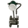 DN150 Débitmètre à vortex en acier inoxydable KLUGB PN16 RF Bride DIN, pour vapeur 1.75-17.5 t/h <1.6 MPa, <250°C, 4-20mA, ExdIIBT6 