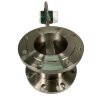 DN150 Débitmètre à vortex en acier inoxydable KLUGB PN16 RF Bride DIN, pour vapeur 1.75-17.5 t/h <1.6 MPa, <250°C, 4-20mA, ExdIIBT6 