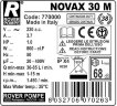 NOVAX 30M насос для перекачування вина, виноматеріалу