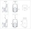 Насос-дозатор для обеззараживания зерновых культур PDE HC151+ PI-MA M80 240V PVDF-CE-VT, 4-20 л/час, 20-1 бар
