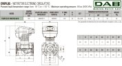 DAB EVOPLUS 180/250 40 1x220-240 Y25 циркуляционный насос с электронным управлением, 60231404