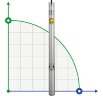 Submersible pump of hydrogen alcohol liquids 4 inch ATEX VENERE EX 9, 380V