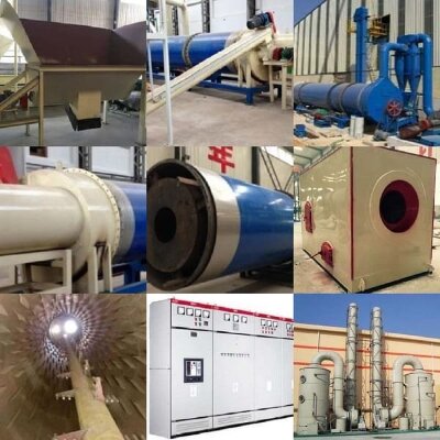 Línea de secado para vinazas de destilería 1-1.2 toneladas por hora del producto terminado DDGS