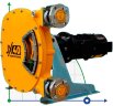 Industrial hose pump JXHIN-40-CI+Titanium-CSM-P, 3.28 m3/h, 2,2 kW, 16 bar, 380V