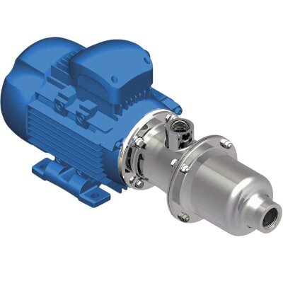 Pompa śrubowa ze stali nierdzewnej do zawiesin z wtrąceniami stałymi LIVERANI MO-I 44/6 MF 0,55 kW, 900 obr./min, 220 V