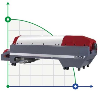 Dekanter HAUS DDI 5343 do odpady z gorzelni
