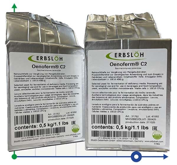 Дрожжи спиртовые для биоэтанола Еноферм С2, Oеnoferm C2, 1 кг