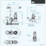 Bomba sumergible Dreno DNB 65-2/080 T con impulsor S-flow de dos canales