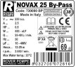 Pompe à anneau liquide NOVAX 25 By-Pass