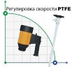 Bomba para barril BTS-HD-E2-V+PTFE-700mm (con control de velocidad)