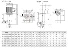 QP-25SK-1/25VP, CFRETFE-0,37kW, 150L/min, bomba electrolito 8m