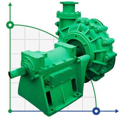 Pompe à boues haute pression ZGB(P), 65-300 mm, 60-1800 m3/h, 50-120 m