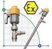 Drum pump BTS-HD-EX2-V+SS304-1000mm