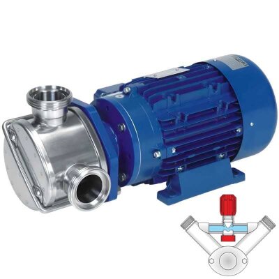 Impeller pump for paint, glue, ink LIVERANI EP MINOR 40 +BY-PASS NR TF ATEX/M 1.1 kW, 900 rpm, 380V