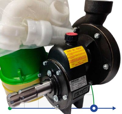 Pump driven by tractor PTO Rovatti T0-50 R.7.77-1