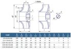 Насос для откачки канализации 2СМ 200-150-500/4а, 110 кВт, 1500 об/мин (без двигателя)