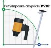 Drum pump BTS-HD-E2-V+PVDF-HP-700mm (with adjustable speed)