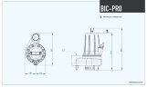 Dreno BIC PRO 50-2/150 T Abwasser Tauchpumpe mit zweikanaligem Laufrad