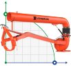 Veneroni ATR 30/540, 4m, 1080 m3/h Kreiselpumpe von Zapfwelle mit hydraulischer Rotation