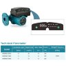 Энергоэффективный насос для теплого пола и отопления HRS600EA-DN40, 220V с мокрым ротором