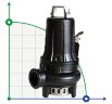 Drainage submersible pump Dreno AT-EX 50/2/110 C.226 with two-channel impeller
