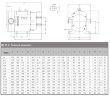 Pompe à lobes hygiénique RLP-Z-15L, AISI 304, 2,2 kW, 380V 50HZ 3P