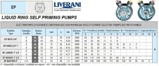 Вихровий насос для олії LIVERANI EP SENIOR 1 1/2 +BY-PASS, 120 л/хв, CC/24V, 1,1 кВт, 1400 об/хв, AISI 316, Seal Widia-SiC-Viton