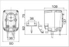 Peristaltic pump B-F 0101 230V