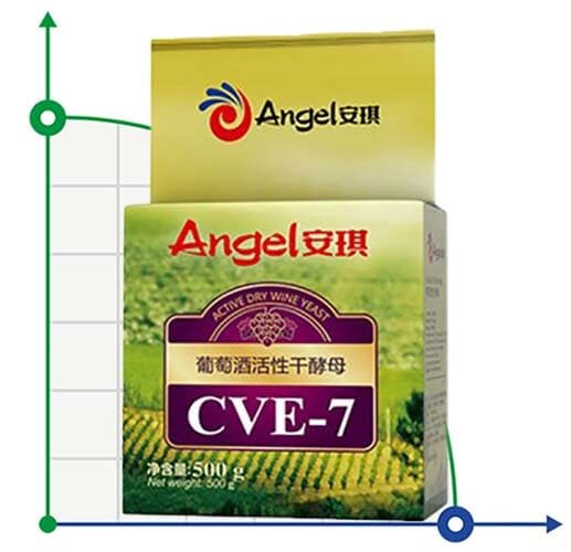 Levure de vin Angel CVE-7, paquet - 0,5 kg