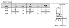 Veneroni LSE 12, 15 kW, 306 m3/h elektryczna pompa głębinowa