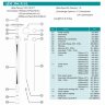 1200 mm, AISI 316L Pumpenteil (Rohr) zur Fasspumpe