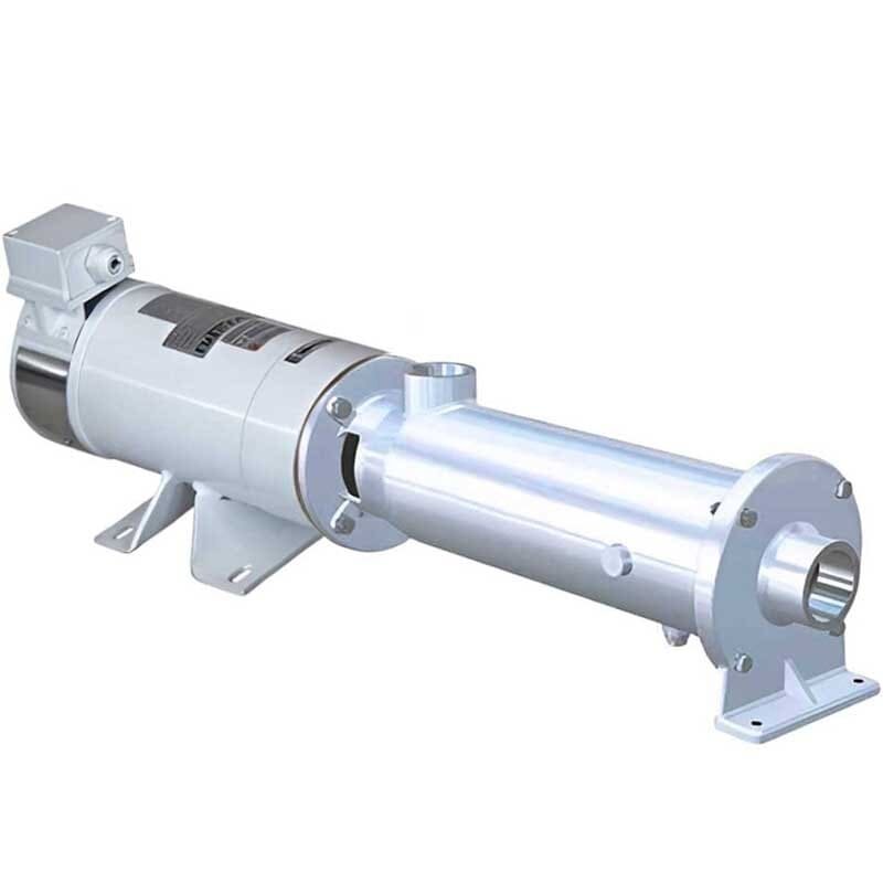 Pompa śrubowa ze stali nierdzewnej do pompowania cieczy zawierających ciała stałe LIVERANI MO-I 100 CC/24V 1,5 kW, 1400 obr./min