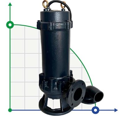 Fecal pump with grinder 80WQV30-25-4 for pig farms