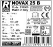 Pompe NOVAX 25B pour liquides chauds jusqu'à 95°C