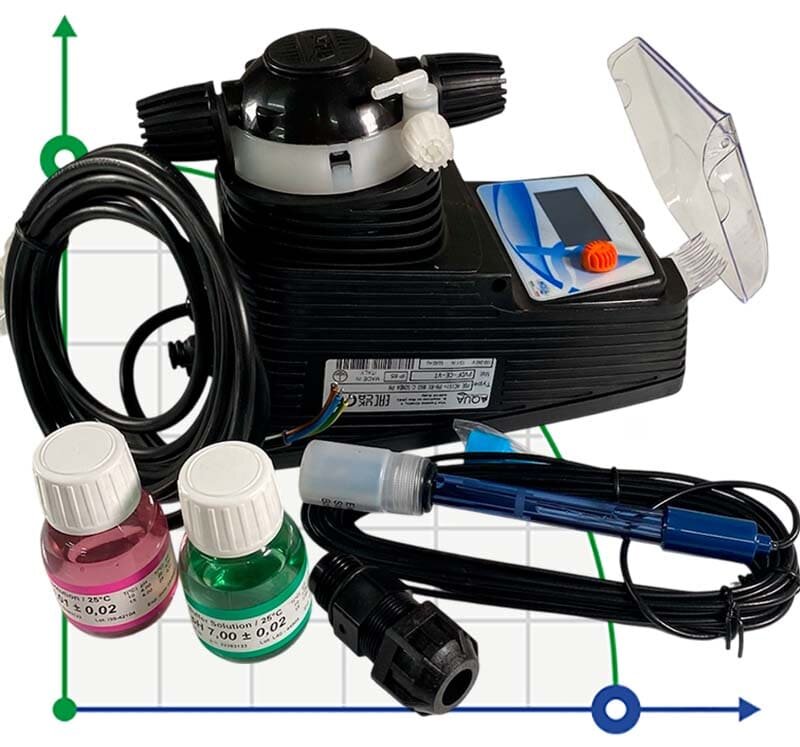 Електромагнітний насос-дозатор PDE HC151+ PH-RX M60 C/PH PROBE, 1-10 л/год , 7-1 бар