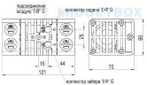 Membranluftpumpe Midgetbox PP + CF