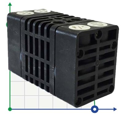 Diaphragm air pump Midgetbox PP + CF