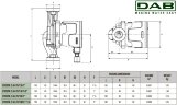 DAB EVOSTA2 40-70/180X (1"1/4) M насос циркуляционный с электронным управлением, 60186050