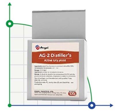 Angel AG-2 distiller's alcohol yeast for whiskey, package-0.5 kg