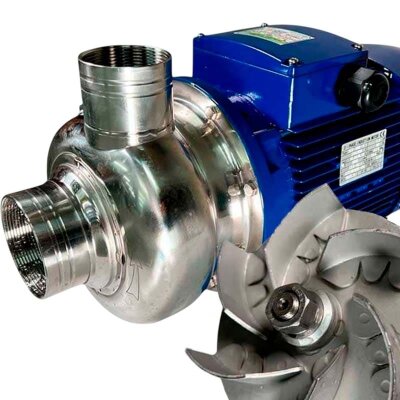 Pumpe mit offenem Laufrad BK50, 0,37kW, AISI 304, 380V/50Hz, 2900